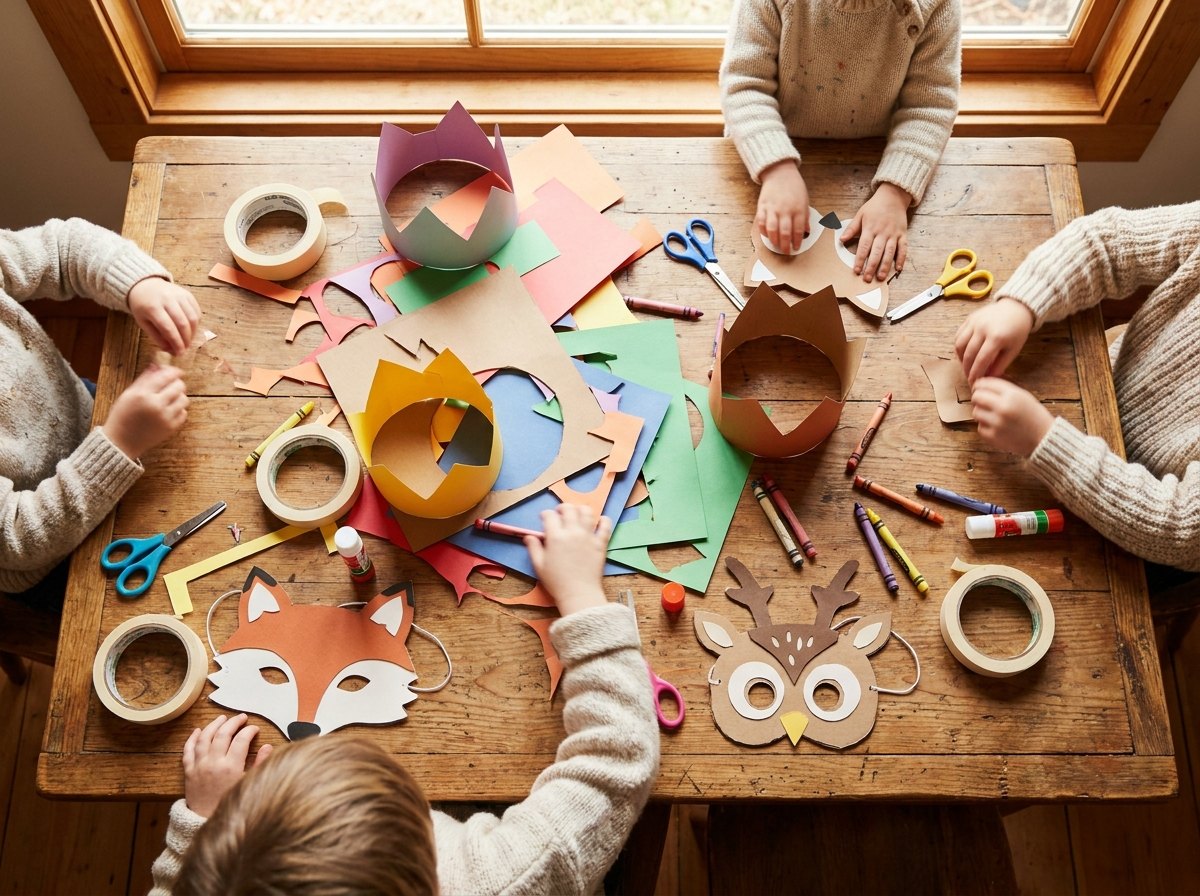 Taller creativo de manualidades para niños